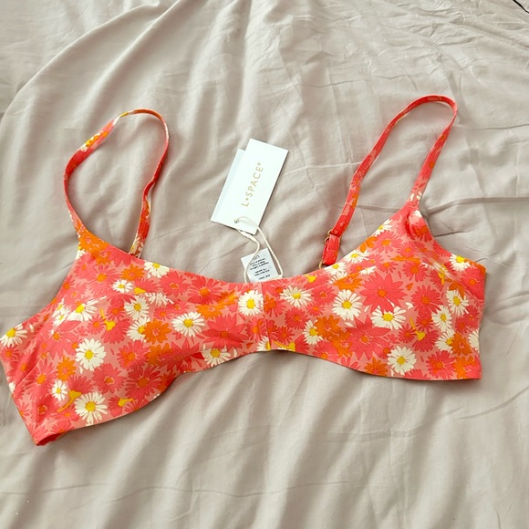 NWT L*Space Seamless Alec Bikini Top - Picture 5 of 7